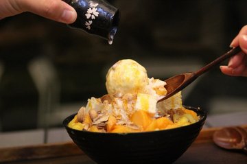 Mango cheesecake