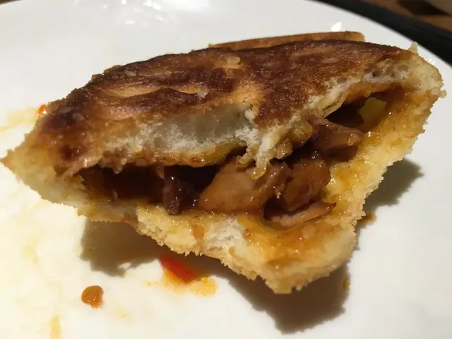 crispy char siew pao - not so good