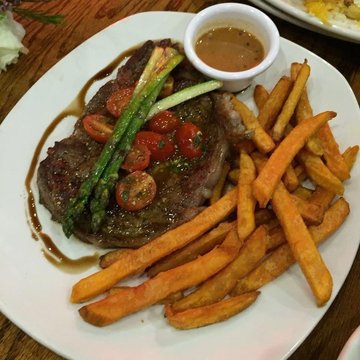 Black Peppercorn Crusted Ribeye