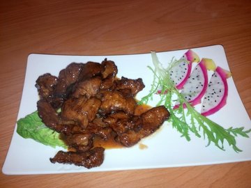 Pan Fried Kurobuta Pork