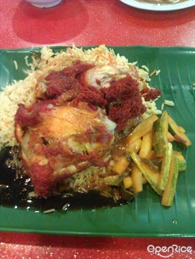 Golden Nur Nasi Briyani and Crispy Chicken Rice