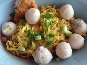 Fishball Noodle Dry