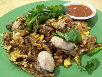 Fried Oyster Omelette