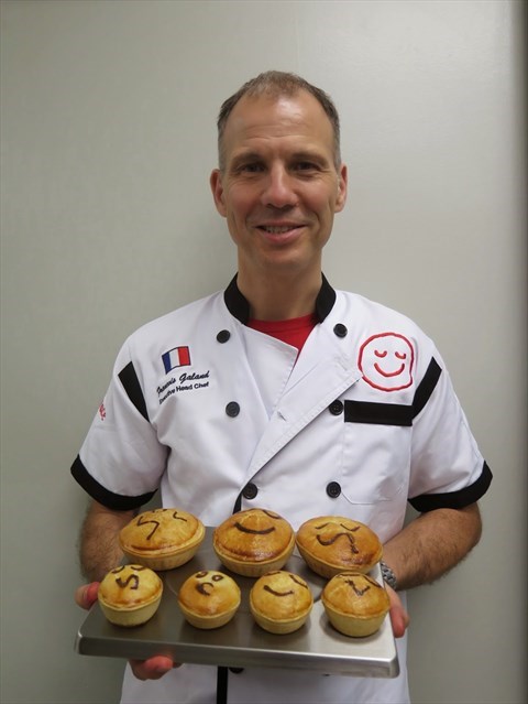 Chef Francois and his pies!