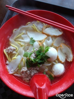 Guan Hand Made Fish Ball Noodle - The New World Q 元气