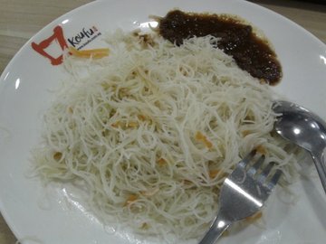 Fried white Meehoon