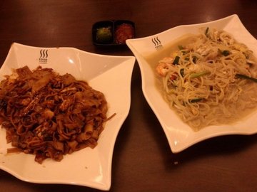 Char Kway Teow & Fried Hokkien Prawn Noodles