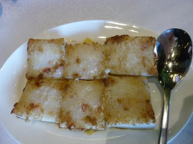 Pan fried Carrot Cake