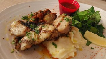 Grilled Sea Bass Fillet