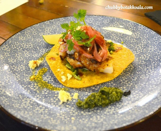 Cajun Blacken Fish Taco