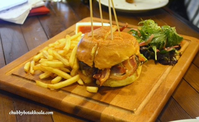 Seasons cheese burger