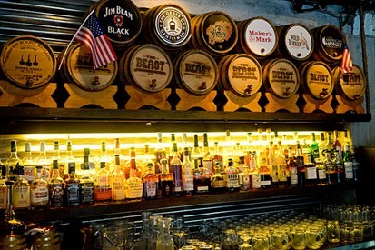 Bourbon Bar Selection
