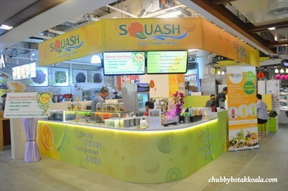 Squash - Juice Salad Wrap