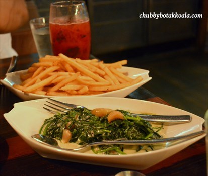 Fries & Creamed Spinach
