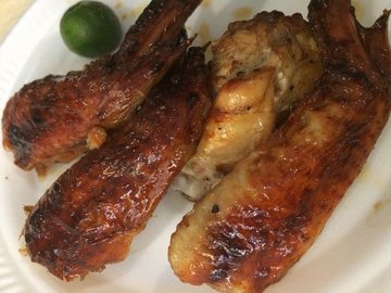 BBQ chicken wings