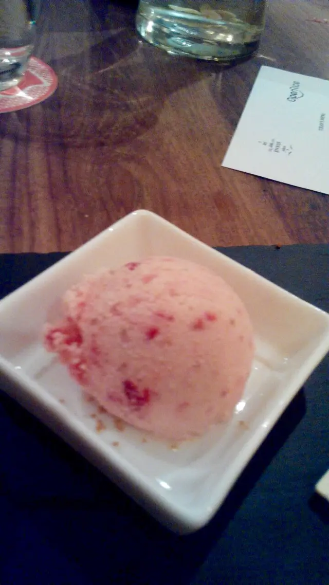 Natural, light, and perfect for the opulent chocolate tart