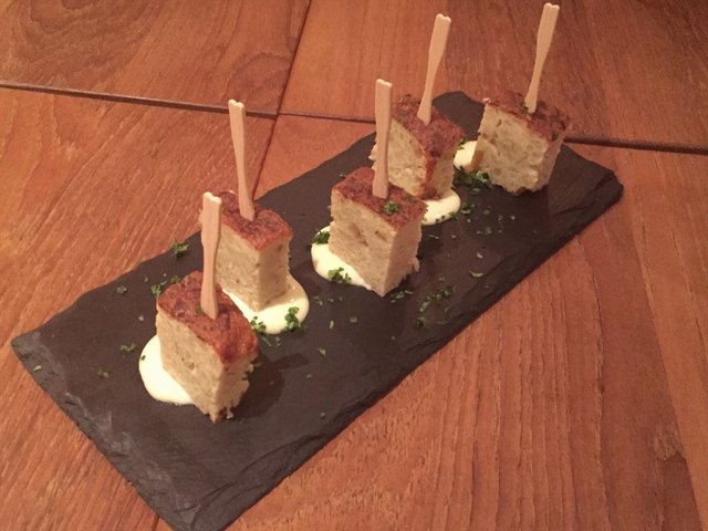 Tortilla de Patata con Alioli