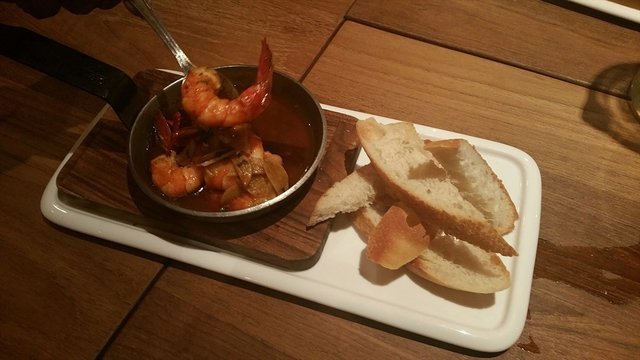 Gambas al ajillo