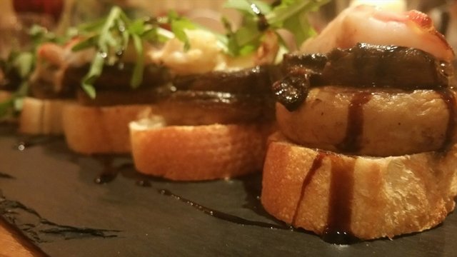 Champinones al horno