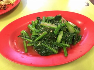 HK Kai Lan with garlic