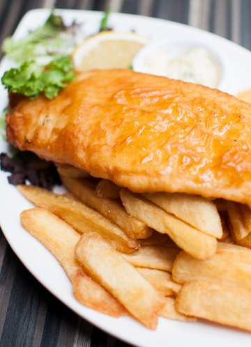 Vis en frites