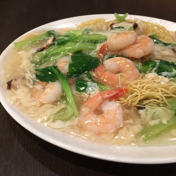 Crispy Prawn Noodle 虾仁生面