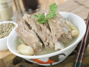 Old Street Bak Kut Teh. You Tiao. Soya Milk