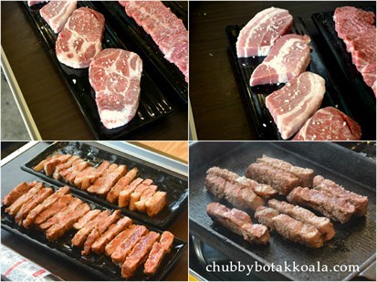 Kurobuta Pork Belly, Kurobuta Pork Collar,  80% cooked Pork Collar & Pork Belly; Final Touch