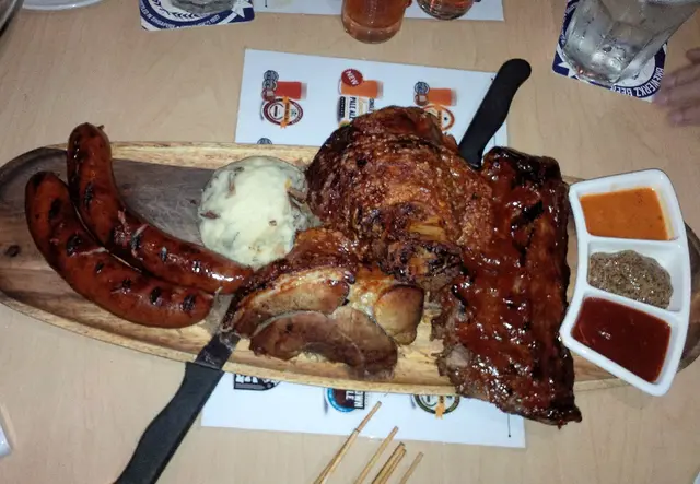 Pork Sausage, ribs and knuckle