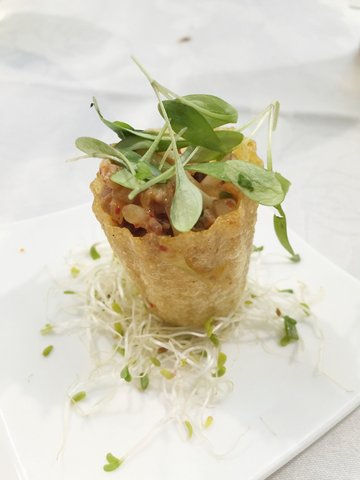 Kim Chee Roasted Duck Kuih Pie Tee