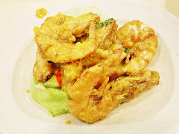 Salted Egg Prawn