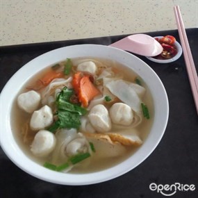 Teochew Fishball Noodle Dry/Soup