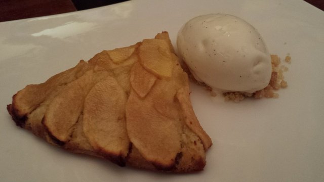 crispy apple tart