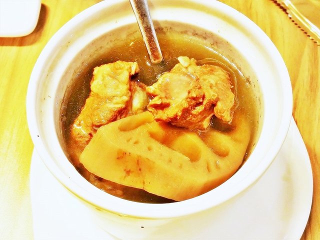 Pork Rib And Lotus Root Soup