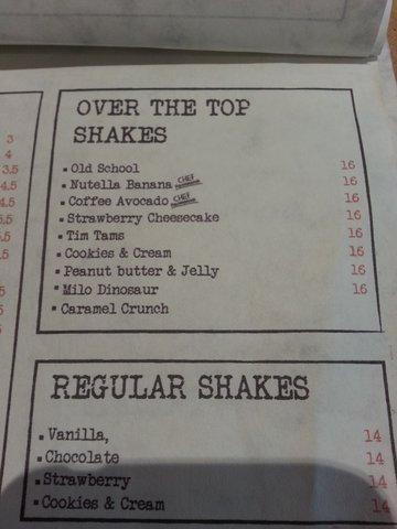 Over the top milkshakes