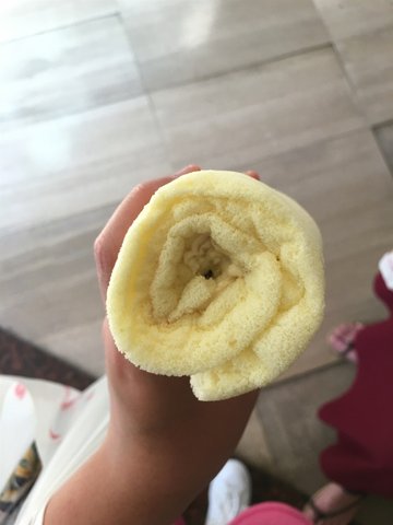 Durian  swiss  roll