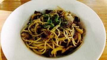 Mushroom Spaghetti
