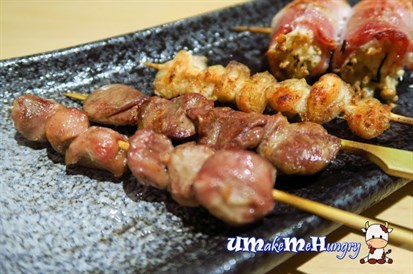 Chicken Gizzard 砂肝, Chicken Heart はつ , Chicken Tail ぼんじリ