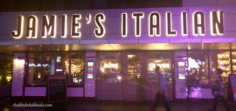 The Front of Jamie's Italian at Forum