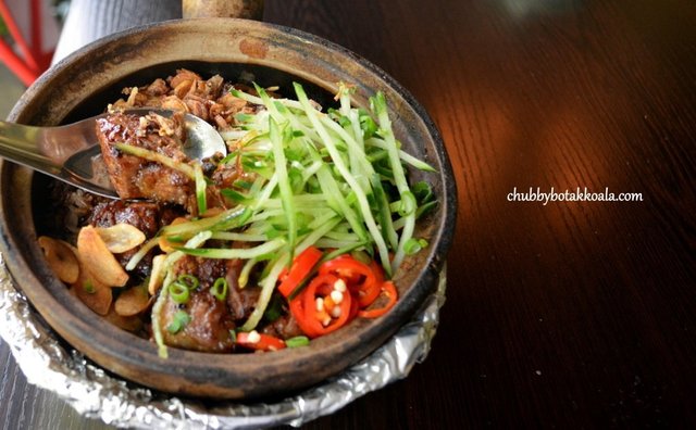 Mixed Pork Claypot Rice