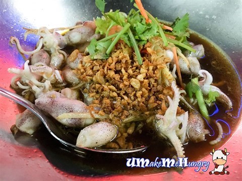 Steamed Baby Sotong - $15 