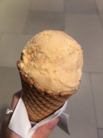 Chili  crab  ice  cream