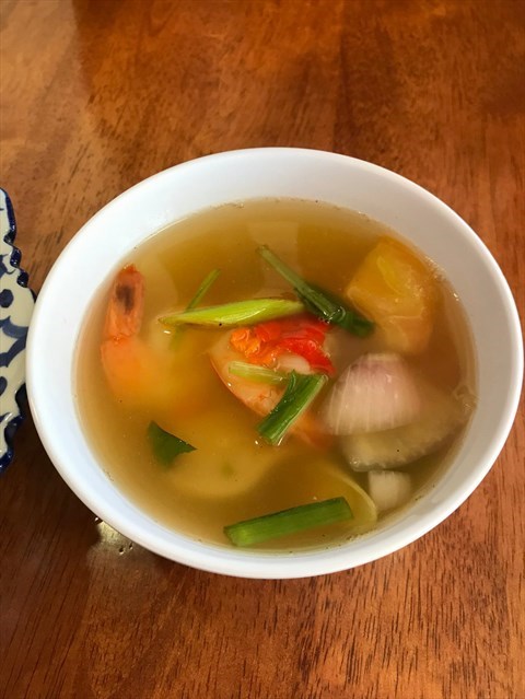 Clear Tom Yum Soup (Prawn)