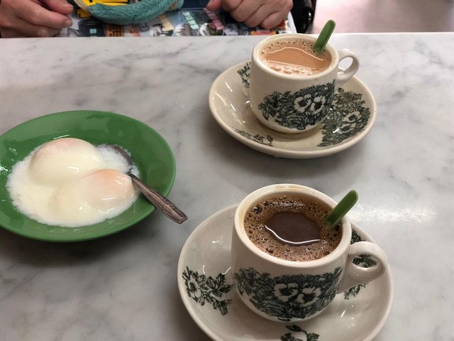 茶、啡與雙蛋