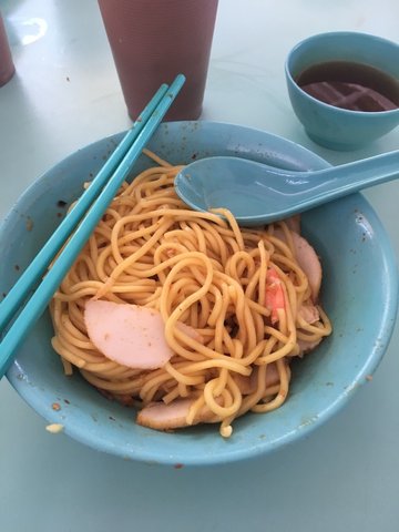Prawn Mee dry