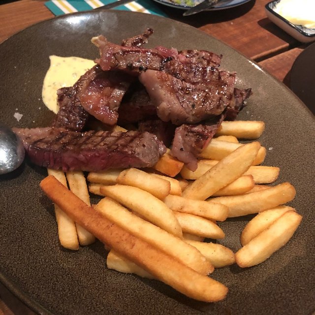 Steak  and  chips