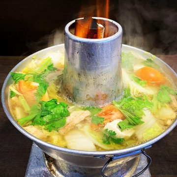 Red Garoupa Fish (Meat) Steamboat (红斑鱼肉炉)