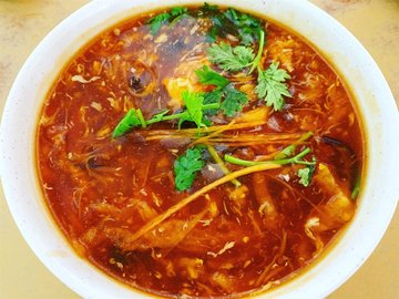 Braised Fish Maw with Crab Meat Soup (蟹肉鱼鳔羹)