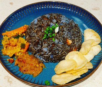 Buah Keluak Chicken Fried Rice