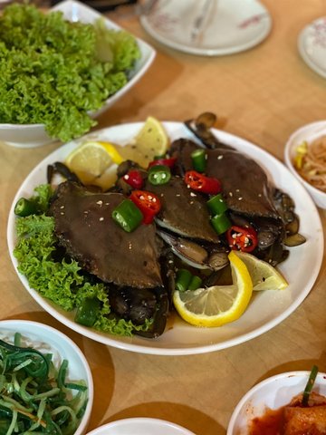 Korean Soy Marinated Crabs